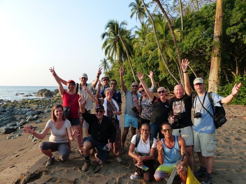 Pura Vida sur la plage sauvage